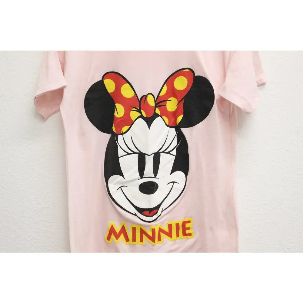 Vintage Kids Minnie Mouse Sleep Night T Shirt Large